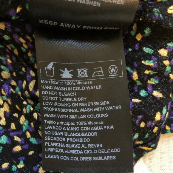 ba&sh Black Multicolor Blouse - Picture 8 of 11